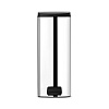 Brabantia Pedal Bin Мусорное ведро с педалью, нержавеющая сталь на 25л, цвет: стальной полированный 369384