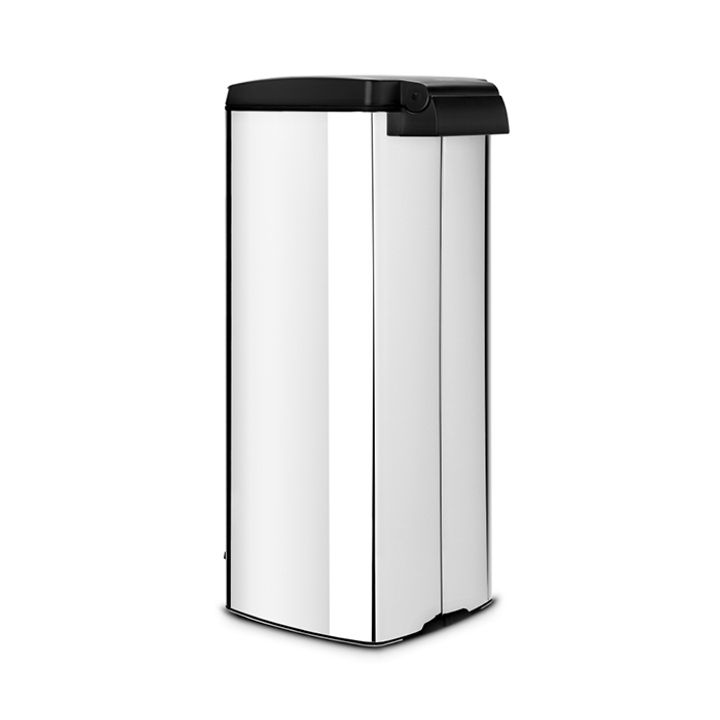 Brabantia Pedal Bin Мусорное ведро с педалью, нержавеющая сталь на 25л, цвет: стальной полированный 369384