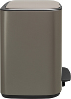 Brabantia Pedal Bin Bo Мусорное ведро с педалью, нержавеющая сталь на 34л, цвет: платиновый 121203