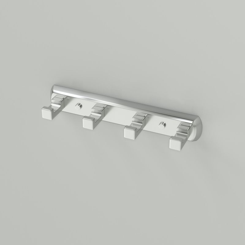 Wasserkraft Rhin Крючки для ванной подвесные, металлические цвет: никель K-8774