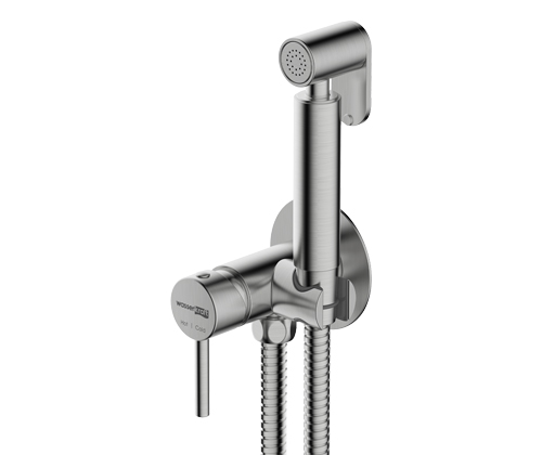 Wasserkraft Смеситель для душа встраиваемый, с гигиенич. душем, цвет: никель A70338