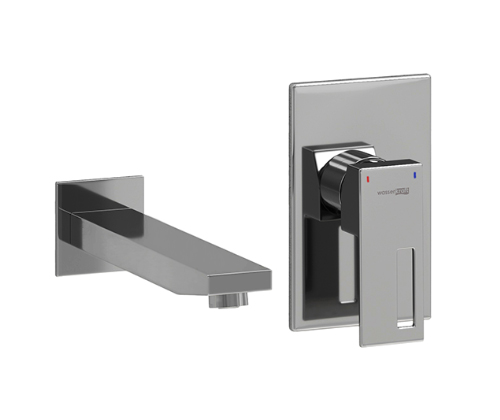 Wasserkraft Смеситель для раковины рычажный: внешняя и внутренняя часть, излив, цвет: хром глянцевый A15513