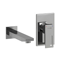 Wasserkraft Смеситель для раковины рычажный: внешняя и внутренняя часть, излив, цвет: хром глянцевый A15513