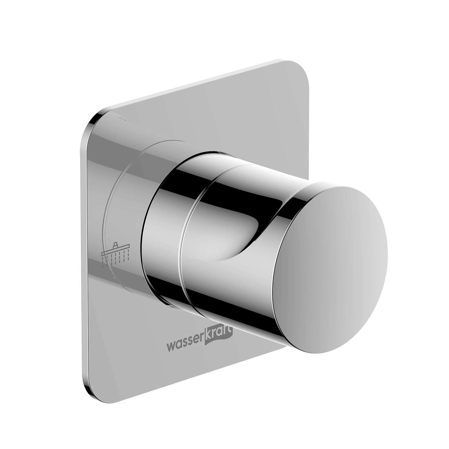 Wasserkraft Weida 3100 Переключатель потоков на 2 источника, с внутренней частью, цвет: хром A268