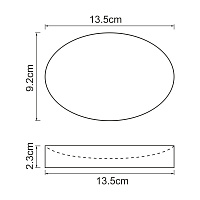Wasserkraft Neime Мыльница настольная, полирезиновая цвет: черный K-1929