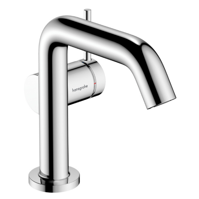Hansgrohe Tecturis S Смеситель для раковины однорычажный, с донным клапаном, цвет: хром 73320000