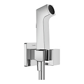 Hansgrohe Bidette E Гигиенический душ EcoSmart+ с запорным вентилем, держатель, цвет: хром 29231000