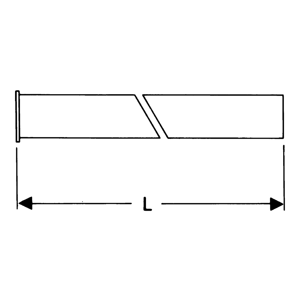 Hansgrohe Патрубок 30 см, цвет: матовый черный 53428670
