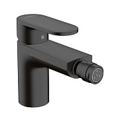 Hansgrohe Vernis Blend Смеситель для биде, однорычажный, с донным клапаном, цвет: матовый черный 71218670