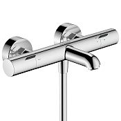 Hansgrohe Ecostat Fine Термостат для ванны, излив 17,7 см, EN 1717, цвет: хром 13325000