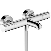 Hansgrohe Ecostat Element Термостат для ванны, запорный клапан, излив 17,7 см, цвет: хром 13347000