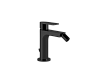 Gessi Emporio Via manzoni Смеситель для биде, однорычажный, с донным клапаном, цвет: matte black 38608#299