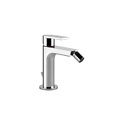 Gessi Emporio Via manzoni Смеситель для биде, однорычажный, с донным клапаном, цвет: chrome 38607#031