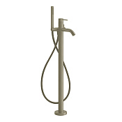 Gessi 316 Bath-Shower Смеситель для ванны напольный, с душем, внеш. часть, цвет: brushed brass  PVD 54028#727