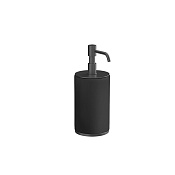 Gessi Tondo Дозатор для жидкого мыла настольный, с черной колбой, цвет: matte black 66438#299