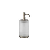 Gessi Emporio Дозатор для жидкого мыла настольный, сатин. стекло, цвет: finox brushed nickel 38839#149