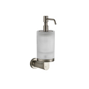 Gessi Emporio Дозатор для жидкого мыла, подвесной, сатин. стекло, цвет: finox brushed nickel 38815#149