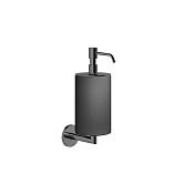 Gessi Tondo Дозатор для жидкого мыла, подвесной, с черной колбой, цвет: matte black 63614#299