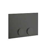 Gessi Anello Клавиша смыва для унитаза Tece, с двумя режимами, цвет: black metal brushed PVD 54629#707