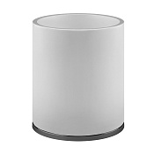 Gessi Tondo Корзина для мусора, 18x24h см, цвет: matte black 45590#299