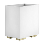 Gessi  Inverso Корзина для мусора, 25x17x25,7h см, цвет: brushed brass PVD 20990#727