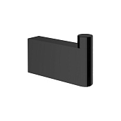 Gessi Origini Крючок для полотенец одинарный, подвесной, цвет black metal brushed PVD 66523#707