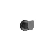 Gessi Emporio Крючок для полотенец одинарный, подвесной, цвет: matte black 38921#299