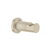 Gessi Inciso Крючок для полотенец одинарный, подвесной, цвет: brushed brass PVD 58521#727