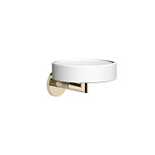 Gessi Anello Мыльница с керамической чашей, подвесная, цвет: finox brushed nickel 63701#149