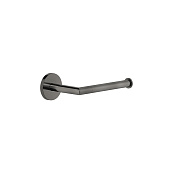 Gessi Tondo Держатель для туалетной бумаги подвесной, цвет black metal brushed PVD 63655#707