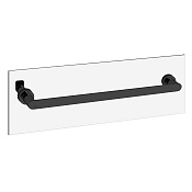 Gessi Emporio Полотенцедержатель для крепления на стекло, 45 см, цвет: matte black 38918#299