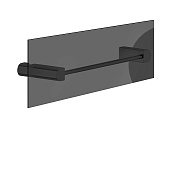 Gessi Rilievo Полотенцедержатель, 30 см, подвесной, цвет: matte black 59562#299