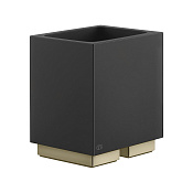 Gessi  Inverso Стакан настольный, черный, цвет: brushed brass PVD 20832#727