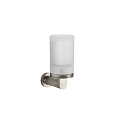 Gessi Emporio Стакан подвесной, стеклянный полупрозрачный, цвет: finox brushed nickel 38809#149