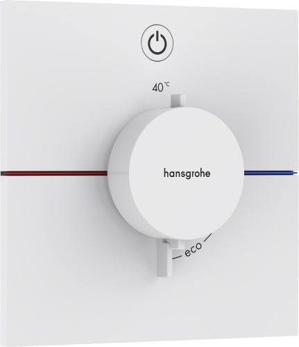 Hansgrohe ShowerSelect E Термостат для душа встраиваемый, внешняя часть, цвет: матовый белый 15571700