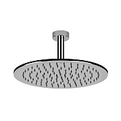 Gessi Emporio Shower Верхний душ 30 см 1 вид струи, кронштейн потолочный 25,9 см, цвет: chrome 47370#031