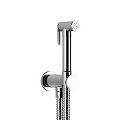 Gessi Tradizione Гигиенический душ, держатель с подводом воды, шланг 125 см, цвет: chrome brushed 14331#147