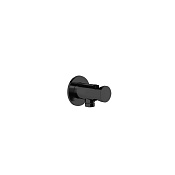 Gessi Ingranaggio Шланговое подключение с держателем душа, цвет: matte black 63461#299