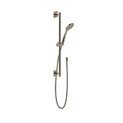 Gessi Emporio Shower Душевой гарнитур: ручной душ, штанга 66 см, шланг, цвет: finox brushed nickel 47314#149