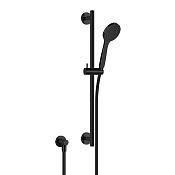 Gessi Emporio Shower Душевой гарнитур: ручной душ, штанга 66 см, шланг 150 см, цвет: matte black 47306#299