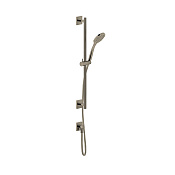 Gessi Emporio Shower Душевой гарнитур: ручной душ, штанга 66 см, шланг, цвет: finox brushed nickel 47316#149