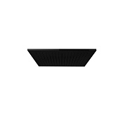 Gessi Afilo Верхний душ встраиваемый 30x50 см 3 вида струи, внешняя часть, цвет: matte black 57010#299