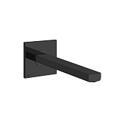 Gessi Via Manzoni Излив настенный 20,8 см, цвет: matte black 38707#299