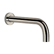 Gessi Via Tortona Излив настенный 23,3 см, цвет: finox brushed nickel 38787#149