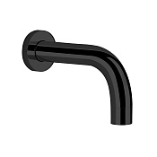 Gessi Via Tortona Излив настенный 16,7 см, цвет: matte black 38785#299