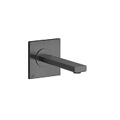 Gessi Via Manzoni Излив настенный 14,7 см, цвет: matte black 38701#299