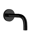 Gessi Via Tortona Излив настенный 10 см, цвет: matte black 44285#299