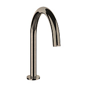 Gessi Via Tortona Излив отдельностоящий для умывальника,д/к,высота 13 см, цвет: finox brushed nickel 18621#149