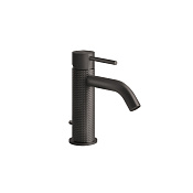 Gessi Gessi316 Смеситель для раковины с донным клапаном однорычажный, цвет: black metal brushed PVD 54401#707