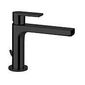 Gessi Via Manzoni Смеситель для раковины с донным клапаном однорычажный, цвет: matte black 38601#299